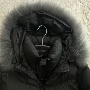 RUDSAK Mya Quilted Down Jacket (Removable Fur)